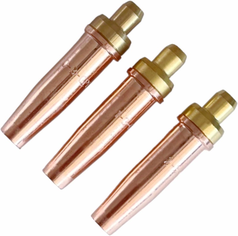 ALLZSMOOTHLY 0-3-GPN,1-3-GPN,2-3-GPN Propane/Natural Gas General Purpose Cutting Tips/Cutting Torch Tips,Victor Style,Pack of 3 - Image 2